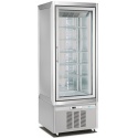 Vitrina frigorifica pentru inghetata Longoni M1-400 CLASSIC 3500 capacitate 420l 1 zona racire -15 / -24 °C argintiu