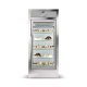 Vitrina frigorifica incorporabila pentru cofetarie Silfer Wall WPS 450 V, 427 l, 5 rafturi, temperatura +4°+10°C, inox