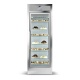 Vitrina frigorifica incorporabila pentru cofetarie Silfer Wall WPS 550 V, 558 l, 7 rafturi, temperatura +4°+10°C, inox
