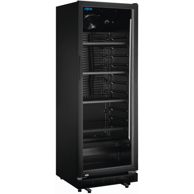 VITRINA FRIGORIFICA PENTRU BAUTURI SARO GAMA G 437-1012, CAPACITATE 360 L, TEMPERATURA 0 / +10 ° C, INOX / NEGRU