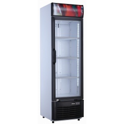 VITRINA FRIGORIFICA PENTRU BAUTURI SARO GAMA GTK 282 437-1006, CAPACITATE 282 L, TEMPERATURA 0 / +10 ° C, INOX / NEGRU / ALB