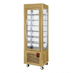 Vitrina frigorifica verticala tip display Diamond SNE/GB-C5, 5 rafturi din sticla, ventilate, 360 l
