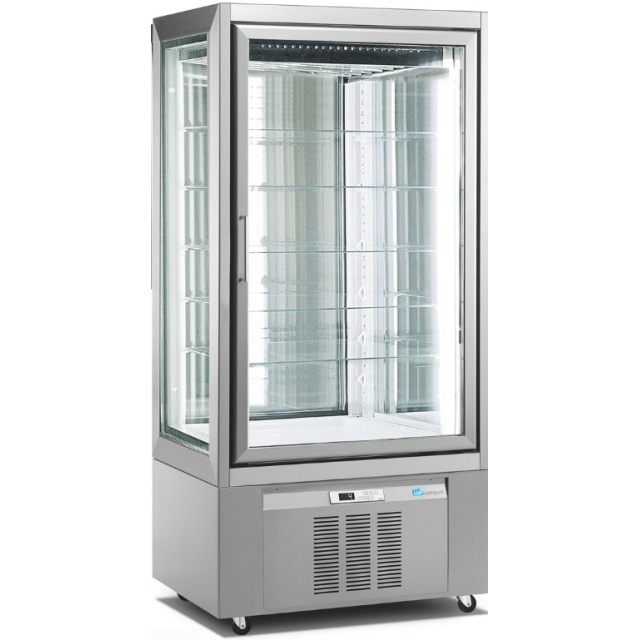 Vitrina de vinuri Arte Vino OXP1T98NPD capacitate 98 sticle temperatura 0/+35°C negru