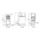 Friteuza sub presiune BROASTER 1600E, sistem filtrare integrat, capacitate rezervor ulei 9, 5 lt, inox