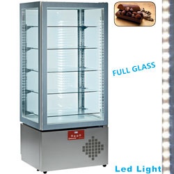Vitrina frigorifica verticala pentru ciocolata din sticla Diamond MAX/50CV, 5 rafturi ,ventilate