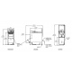 Friteuza sub presiune BROASTER 1800E, sistem filtrare integrat, capacitate rezervor ulei 19 lt, inox