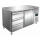 MASA RECE SARO VIVIA S 901 S / S TOP 323-1006, CU 2 USI, TEMPERATURA +2 / + 8 ° C, INOX
