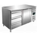 MASA RECE SARO KYLJA 213 323-10702, CU 3 SERTARE + 1 USA, TEMPERATURA - 2 / + 8 ° C, INOX