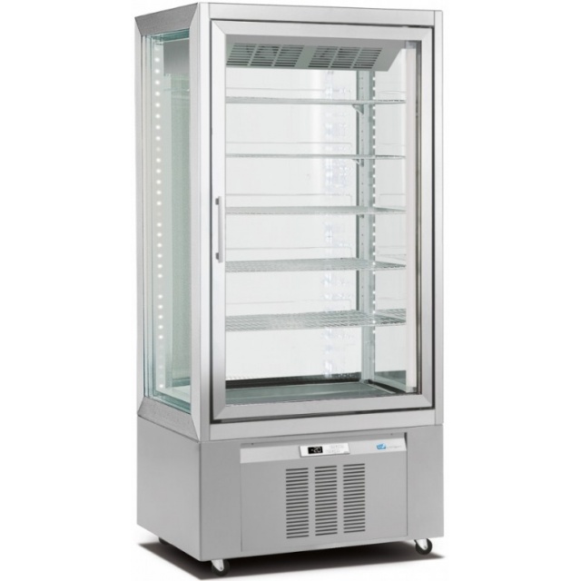 Vitrina de vinuri Arte Vino OXP1T98NPD capacitate 98 sticle temperatura 0/+35°C negru