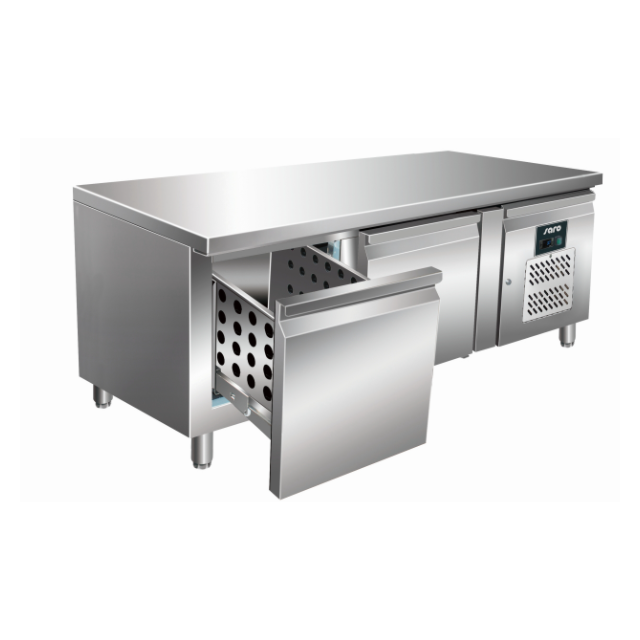 MASA RECE SARO UGN 2100 T 323-3112, CU 2 SERTARE, CAPACITATE 214 L, TEMPERATURA -2 / +10 ° C, INOX