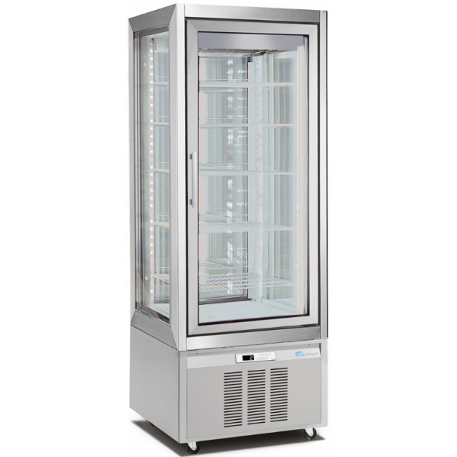 Vitrina de vinuri Arte Vino OXP1T98NPD capacitate 98 sticle temperatura 0/+35°C negru
