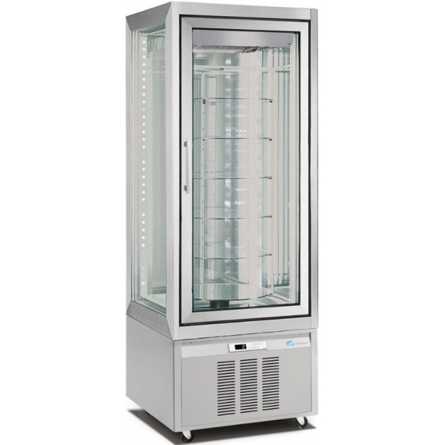 Vitrina de vinuri Arte Vino OXP1T98NPD capacitate 98 sticle temperatura 0/+35°C negru