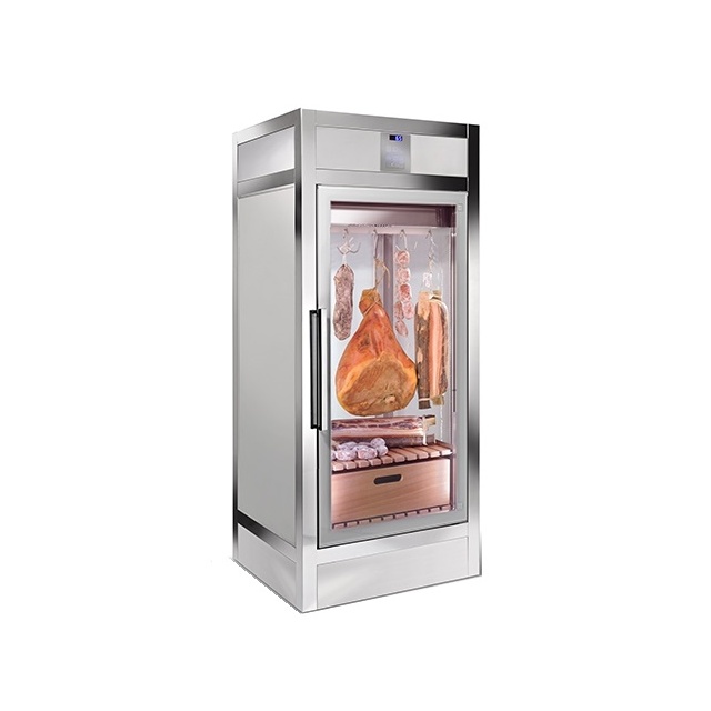 Vitrina frigorifica incorporabila delicatese Silfer WSM 450 G-RLC-CL, 427 l, temperatura +2°+8°C, inox
