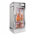 Vitrina cofetarie Tecfrigo MUSA 120 Q, capacitate 120 l, temperatura -15/-21 ºC, negru