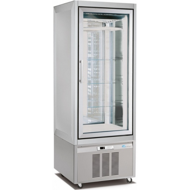 Vitrina de vinuri Arte Vino OXP1T98NPD capacitate 98 sticle temperatura 0/+35°C negru