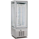 Vitrina frigorifica pentru macelarie Longoni M1-400 CLASSIC 3714 capacitate 420l 1 zona racire ± 0 / + 4°C argintiu