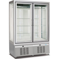 Vitrina de vinuri Arte Vino OXP1T98NPD capacitate 98 sticle temperatura 0/+35°C negru