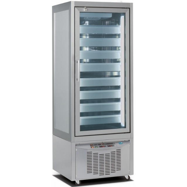 Vitrina de vinuri Arte Vino OXP1T98NPD capacitate 98 sticle temperatura 0/+35°C negru