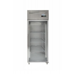 Vitrina frigorifica Cool Wise DC 368, capacitate 300 L, 1 zona de temperatura +1° ~ +10°C, negru