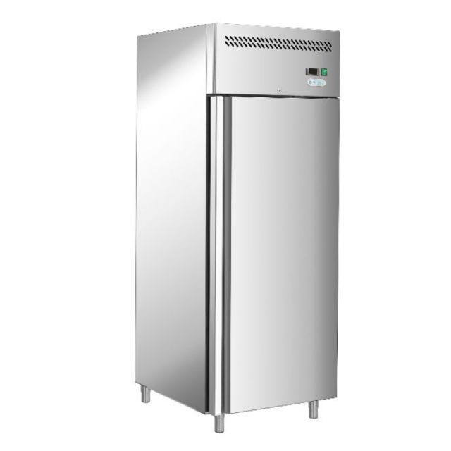 Vitrina frigorifica Cool Wise DC 368, capacitate 300 L, 1 zona de temperatura +1° ~ +10°C, negru