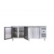 Vitrina frigorifica Cool Wise DC 368, capacitate 300 L, 1 zona de temperatura +1° ~ +10°C, negru