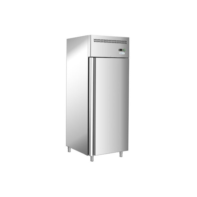 Vitrina frigorifica Cool Wise DC 368, capacitate 300 L, 1 zona de temperatura +1° ~ +10°C, negru