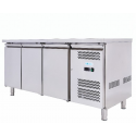 Masa rece frigorifica Forcold G-SNACK3100TN-F cu 3 usi, capacitate 239 l, temperatura -2°C/+8°C, inox