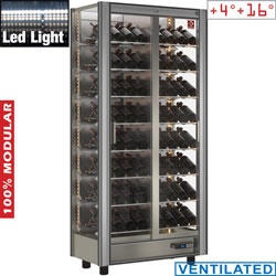 Vitrina frigorifica vinuri DIAMOND GVV-1, 530 L, ajustabil