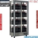 Vitrina frigorifica vinuri DIAMOND GVV-1, 530 L, ajustabil