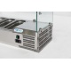 Vitrina frigorifica Cool Wise DC 368, capacitate 300 L, 1 zona de temperatura +1° ~ +10°C, negru