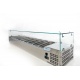 Vitrina frigorifica Cool Wise DC 368, capacitate 300 L, 1 zona de temperatura +1° ~ +10°C, negru