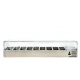 Vitrina frigorifica Cool Wise DC 368, capacitate 300 L, 1 zona de temperatura +1° ~ +10°C, negru