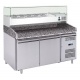 Masa rece pentru pizza Forcold G-PZ2600TN-F, 2 usi, capacitate, 390 l temperatura -2/+8°C, inox