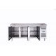 Vitrina frigorifica Cool Wise DC 368, capacitate 300 L, 1 zona de temperatura +1° ~ +10°C, negru