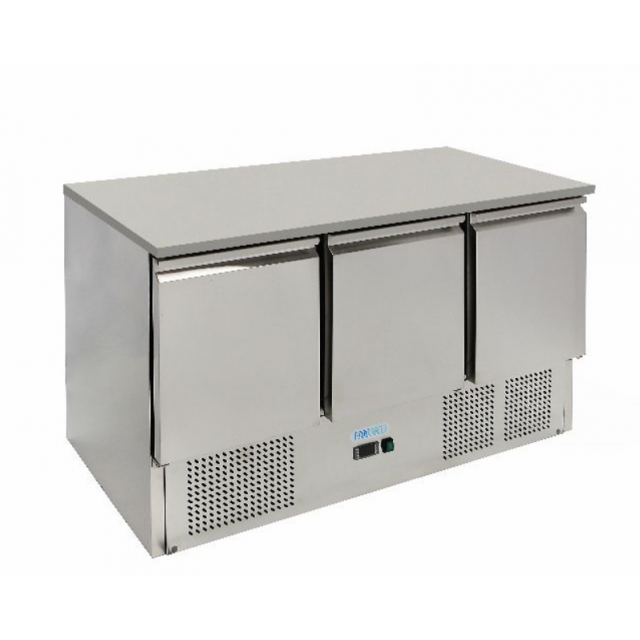 Vitrina frigorifica Cool Wise DC 368, capacitate 300 L, 1 zona de temperatura +1° ~ +10°C, negru
