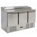 Masa rece salate Forcold Saladette G-PS300-FC capacitate 392 l, temperatura +2/+8°C, inox