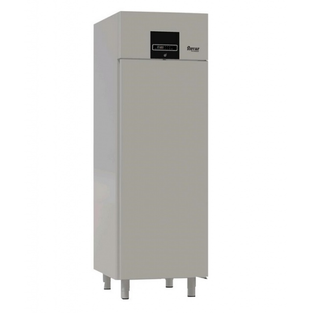 Vitrina frigorifica Cool Wise DC 368, capacitate 300 L, 1 zona de temperatura +1° ~ +10°C, negru