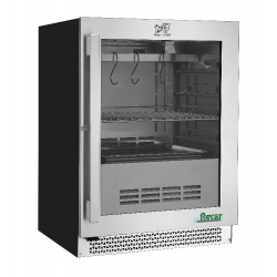 Vitrina frigorifica Cool Wise DC 368, capacitate 300 L, 1 zona de temperatura +1° ~ +10°C, negru