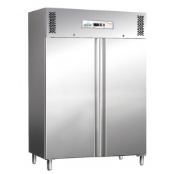Vitrina frigorifica Cool Wise DC 368, capacitate 300 L, 1 zona de temperatura +1° ~ +10°C, negru