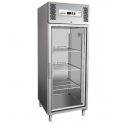 Vitrina frigorifica Cool Wise DC 368, capacitate 300 L, 1 zona de temperatura +1° ~ +10°C, negru