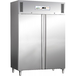Vitrina frigorifica Cool Wise DC 368, capacitate 300 L, 1 zona de temperatura +1° ~ +10°C, negru