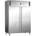 Frigider profesional Forcar G-GN1200TN cu 2 usi, capacitate 1104 l, temperatura +2°+8°C, Inox