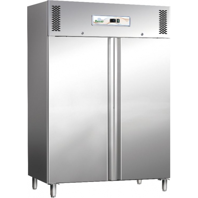Vitrina frigorifica Cool Wise DC 368, capacitate 300 L, 1 zona de temperatura +1° ~ +10°C, negru