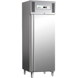 Vitrina frigorifica Cool Wise DC 368, capacitate 300 L, 1 zona de temperatura +1° ~ +10°C, negru