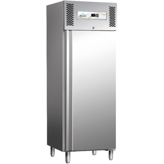 Vitrina frigorifica Cool Wise DC 368, capacitate 300 L, 1 zona de temperatura +1° ~ +10°C, negru