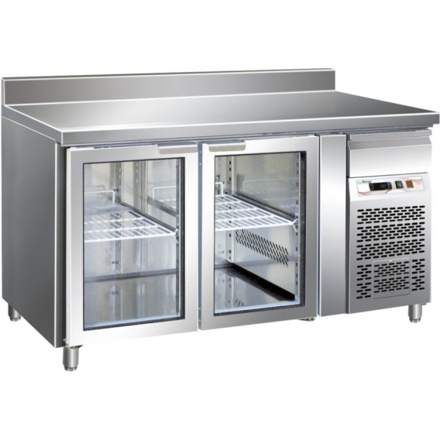 Vitrina frigorifica Cool Wise DC 368, capacitate 300 L, 1 zona de temperatura +1° ~ +10°C, negru