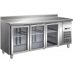 Vitrina frigorifica Cool Wise DC 368, capacitate 300 L, 1 zona de temperatura +1° ~ +10°C, negru