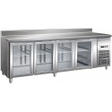 Vitrina frigorifica Cool Wise DC 368, capacitate 300 L, 1 zona de temperatura +1° ~ +10°C, negru