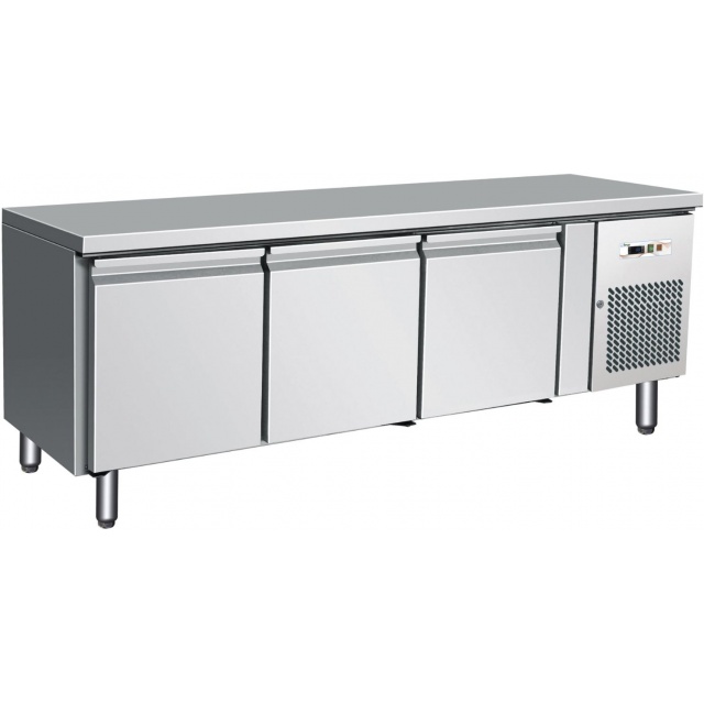 Vitrina frigorifica Cool Wise DC 368, capacitate 300 L, 1 zona de temperatura +1° ~ +10°C, negru