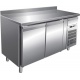 Masa rece gastronomie cu rebord Forcar G-SNACK2200TN cu 2 usi, capacitate 228 l, temperatura -2°+8°C, Inox Masa rece gastronomie cu rebord Forcar G-SNACK2200TN cu 2 usi, capacitate 228 l, temperatura -2°+8°C, Inox